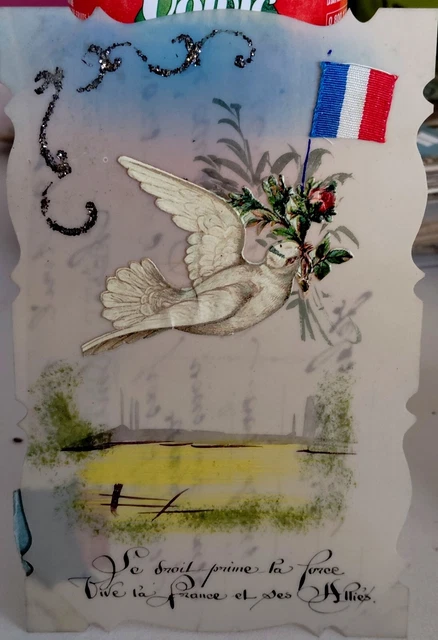 Plaque Métal Décorative "Vive La France" Patriotique - Dimensions 30 X 20 Cm - Neuf