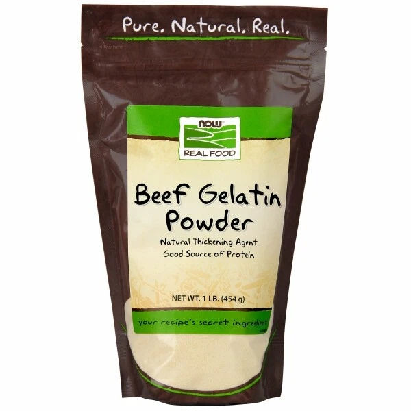 Bœuf Gélatine 0.5kg Par NOW Foods