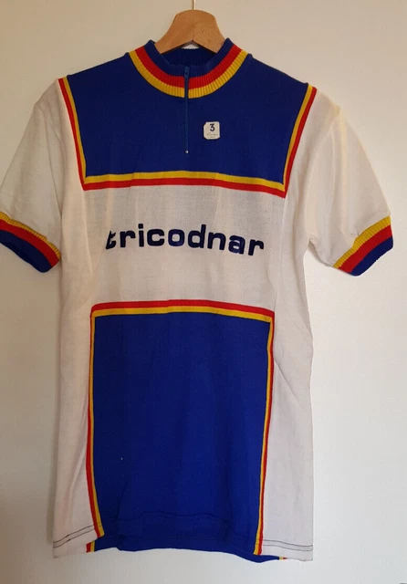 Maillot Vélo Course Vintage TRICODNAR Taille 3 - Neuf D'époque, Marque VELO