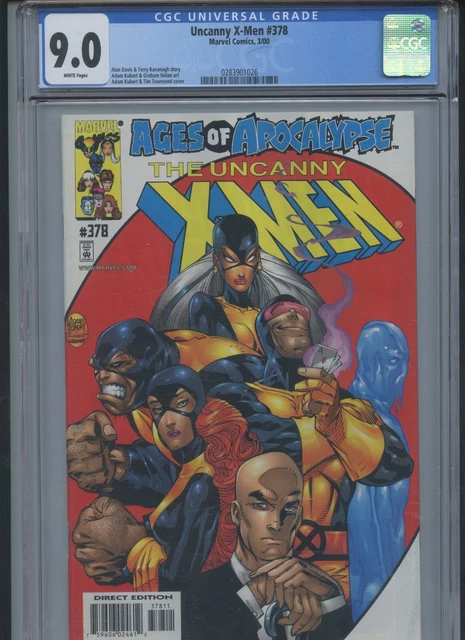 Uncanny X-Men Vol 1 #378 2000 CGC 9.0(Heavy Newton Ringing on Cover)