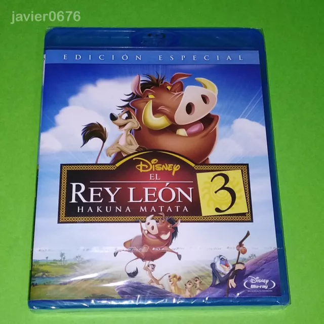 El Rey Leon 3 Hakuna Matata Blu-Ray Nuevo Y Precintado Disney