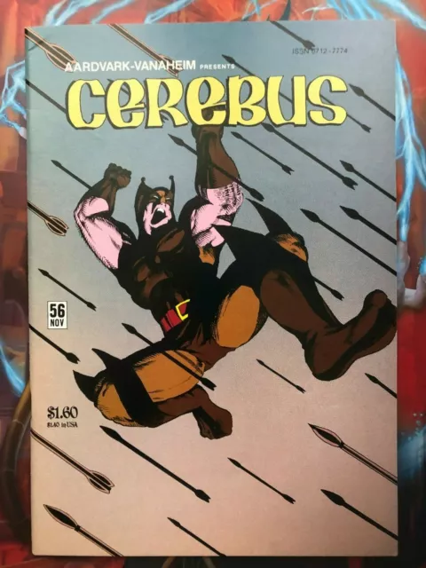 Cerebus the Aadvark 56 VF Aardvark-Vanaheim 1983