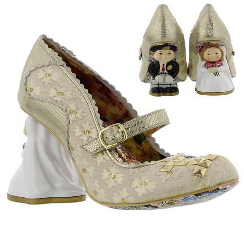 Irregular choice wedding boots top