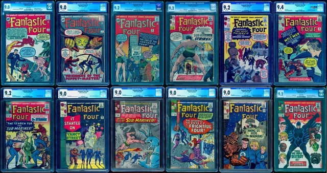Fantastic Four 6 8 9 14 15 22 27 29 33 36 45 46 Cgc 9.4 9.2 9.0 Wp 💎 12 Ff Keys