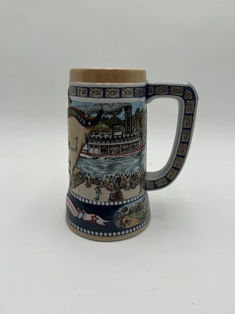 Miller Lite Beer Mug The First River Steamer Beerstein