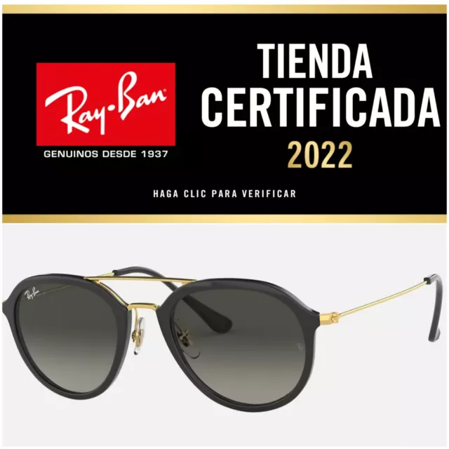 Gafas De Sol Ray Ban RB4253 601/71 Pilot GOLD Black Nuevas