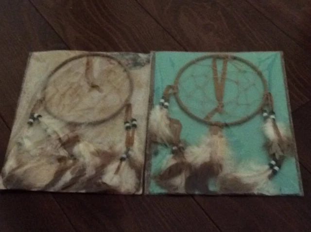 2 Lakota (Sioux) Dream Catchers St. Joseph's Indian School 