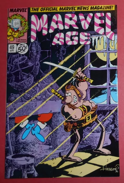 Marvel Comics - Marvel Age #49 - Groo / The 'Nam - 1987