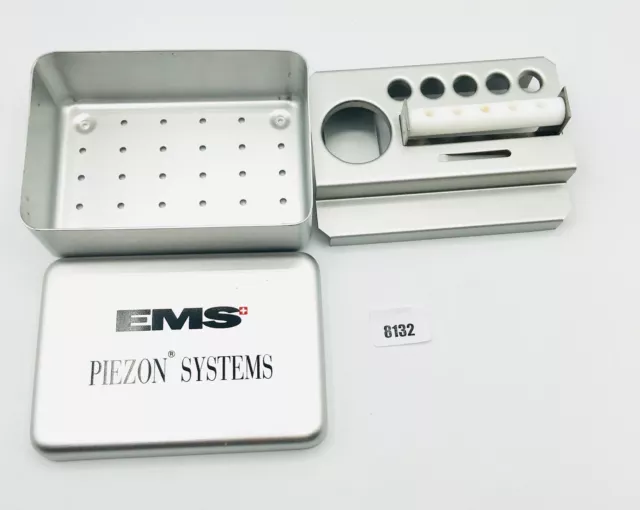 2x EMS Sterilisationsbox pour Piezon Système Steribox Boîte de Rangement Soigné 3