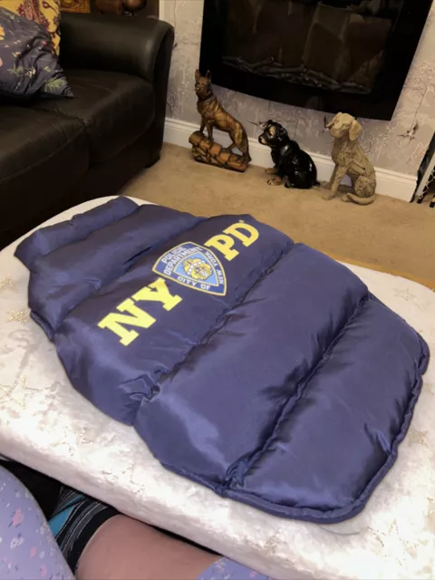 Nypd dog puffer best sale jacket