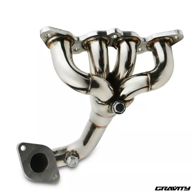 Stainless Exhaust Manifold Decat De Cat For Ford Fiesta Mk6 Mk7 1.25 1.4 1.6 16V