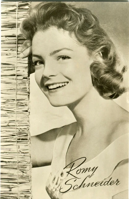 ~~~ ORGINAL~~ POSTKARTE ~~~ Romy Schneider