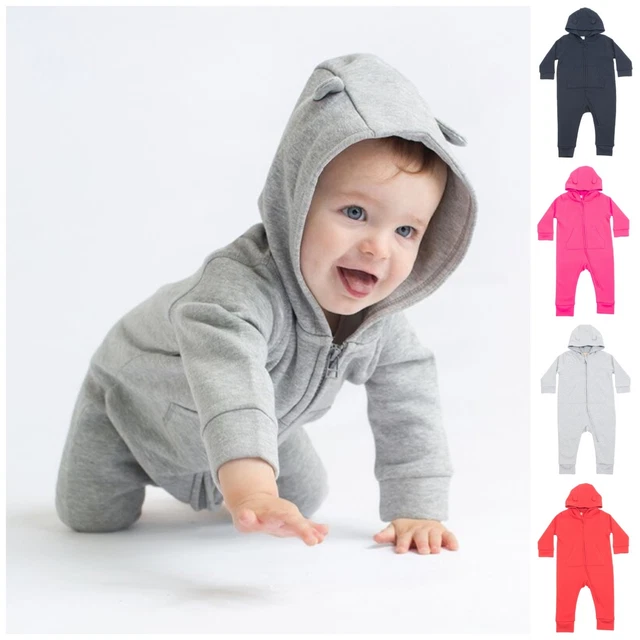 Baby Toddler Girl Boy Animal Ears Costume Romper Play Pyjama All In One Suit