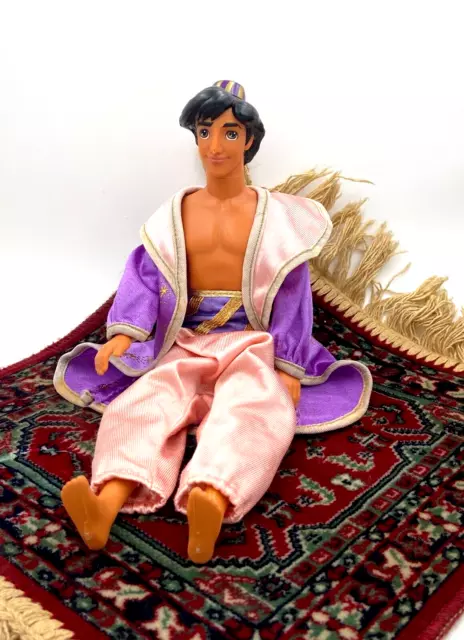 Aladdin Disney anni '90 DISNEY Vintage Mattel Magic Carpet Giftset