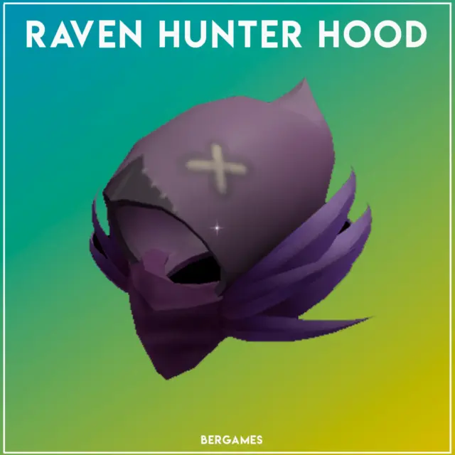 Raven Hunter Hood - Roblox All Platforms