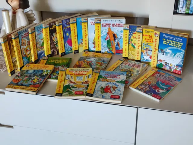 geronimo stilton lotto "Avventure A Colori" "Il Battello A Vapore"