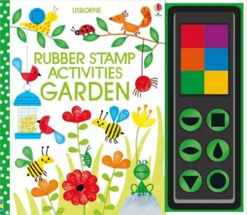 Fiona Watt Rubber Stamp Activities Garden (Encuadernación de anillas)