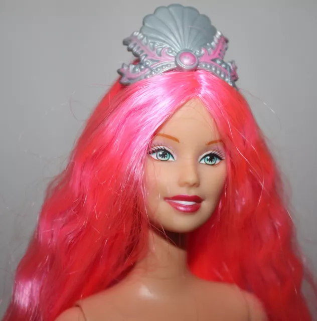 Barbie Puppe Meerjungfrau mit rosa Haaren