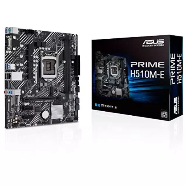 (TG. H510) Asus PRIME H510M-E, Scheda madre micro ATX Intel H510 (LGA 1200), PCI