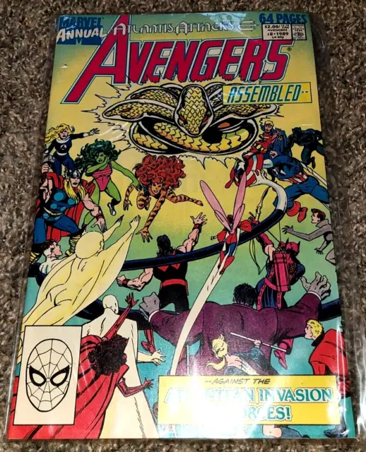 Avengers Annual # 18 * Atlantis Attacks * Marvel Comics * 1989