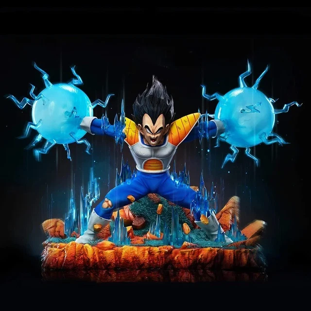 Figurine Dragon Ball Vegeta avec Boule de Cristal Namek PVC 25 cm avec socle Figurine Dragon Ball Vegeta avec Boule de Cristal Namek PVC 25 cm avec socle