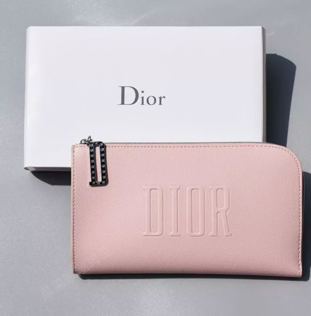 Dior Beauty Pink Makeup Cosmetics Bag / Pouch / Clutch / Purse, Brand New in Box