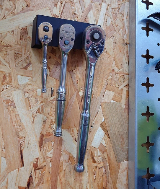 SH675SS Hand Tool Rack Holder For Enclosed Municipal Landscaping Or - View #6