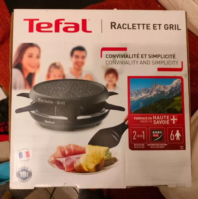 TEFAL RE12A810 - Appareil raclette / grill /-/ NEUF