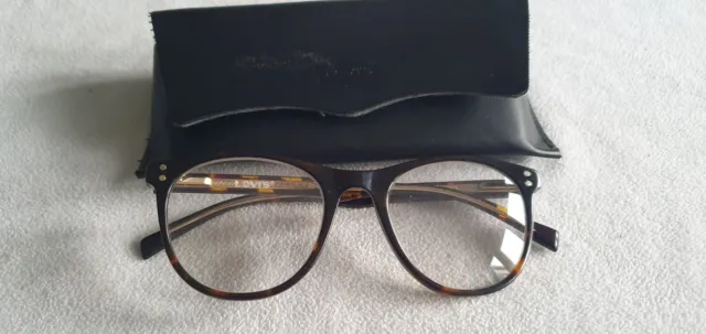 Levi's brown tortoiseshell glasses frames. LV 5005. With case.