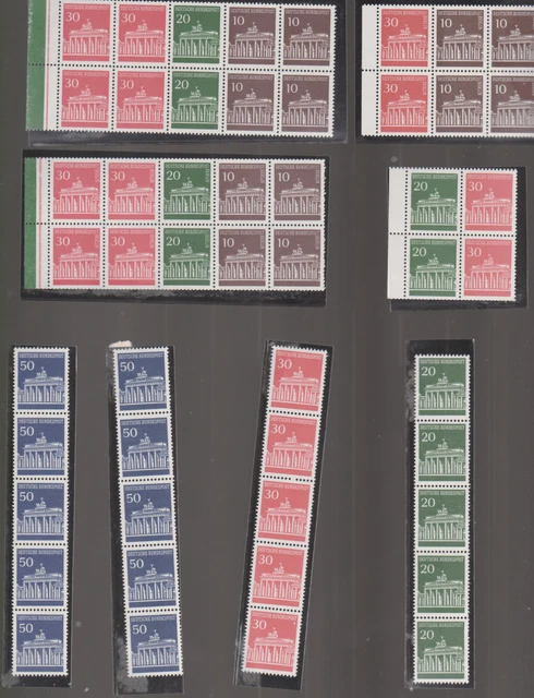 briefmarken - brd + berlin postfrisch** - top