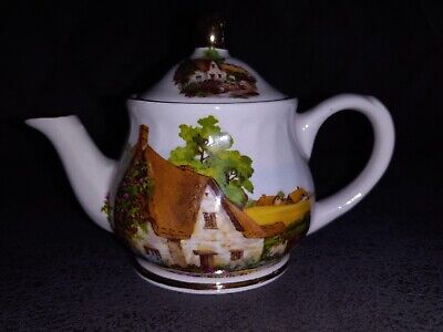 Mini Teapot with Lid Cottage England Price Kensington Potteries