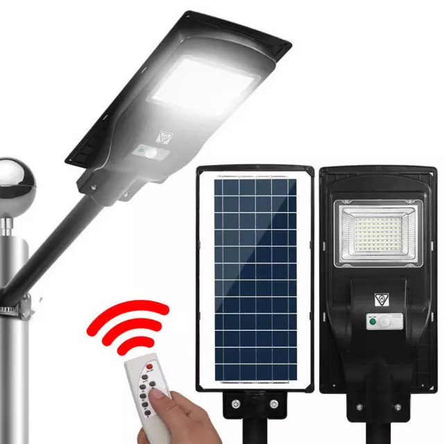 Leier LED Solar Street Lights Outdoor Garden Flood Light Motion Sensor Remote