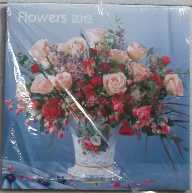 Calendario  - Flowers - Fiori - 2013- Nuovo Ma Incompleto