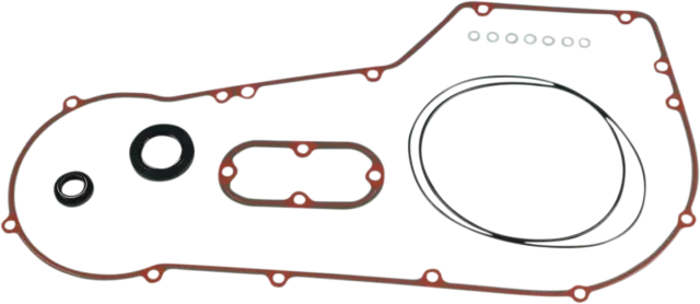 James Primary Cover Gasket Kit w Silicone Bead Harley Heritage Softail 89-90 2