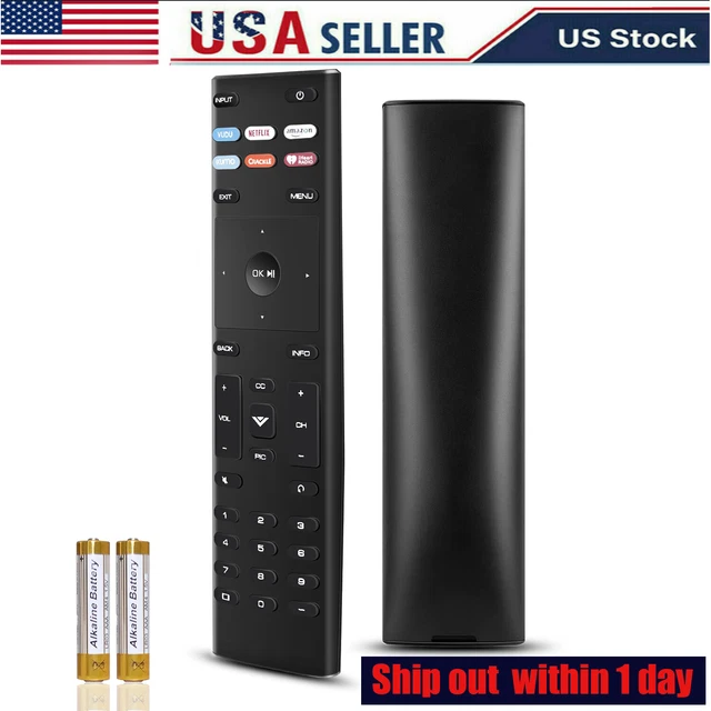 XRT136 FOR VIZIO Smart TV Remote Control w Amazon Netflix Vudu iheart 6