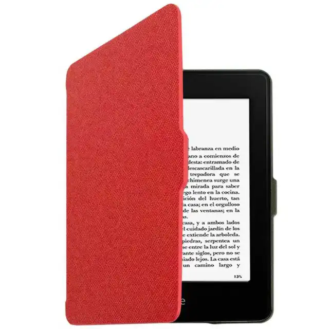 Ociodual Funda Con Cierre Magnetico Iman Estuche Eco Piel para Kindle Paperwhite