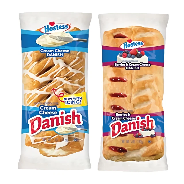 Tribeca Curations Danois Pâtisseries Combo Variété Lot Par Hôtesse Crème Fromage