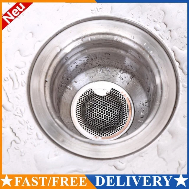 Bonde/crépine De Vidange Inox Pour évier, Diamètre 11.5 Cm, Neuve