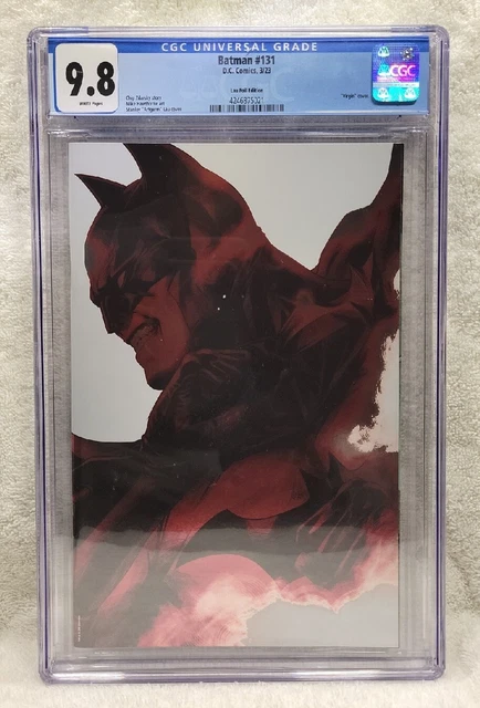 Batman #131 2023 DC Comics Artgerm Lau 1:50 Foil Variant CGC 9.8 Just graded