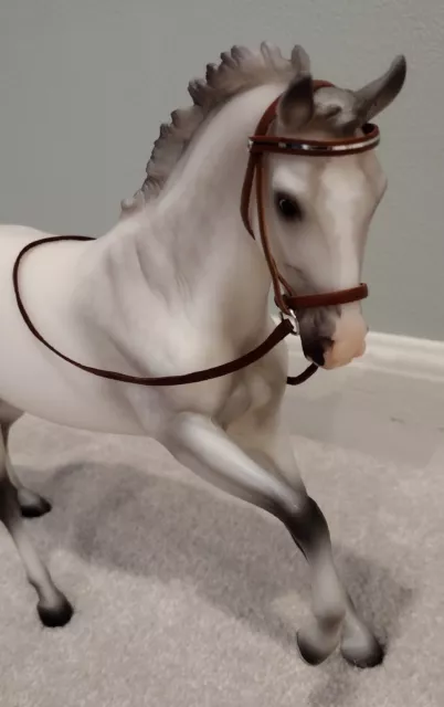 Brown Leather Toy Bridle For Breyer Traditional Horses