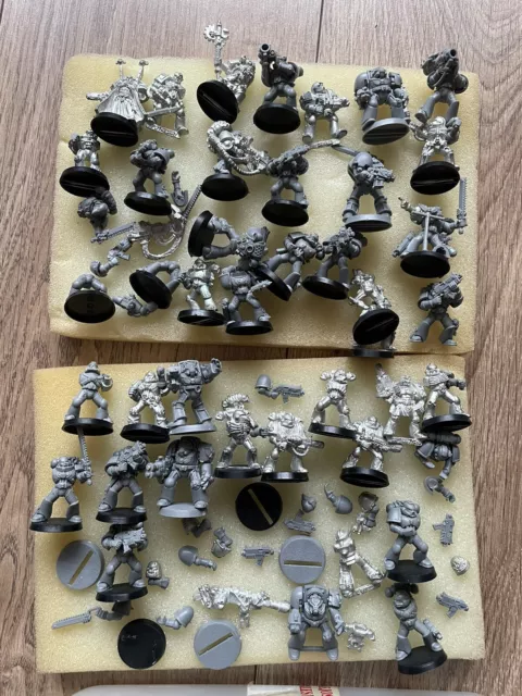 Vintage 1990s Citadel Games Workshop Warhammer 40K Blood Angel Space Marines X38