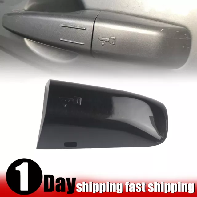 Black Left Door Handle Cap Cover For Land Rover Range Evoque Sport LR048299