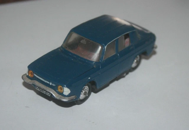 VOITURE MINIATURE NOREV plastique Renault 4 CV au 1/43 Bleu vert EUR 7