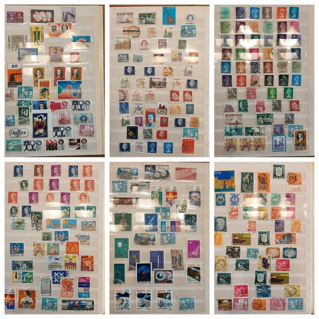Schweres Album Briefmarken weltweit #25 3
