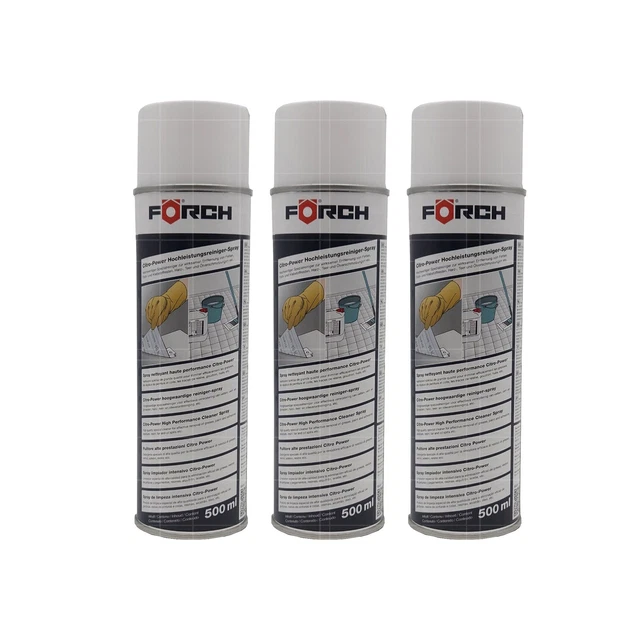 FOERCH CITRO - POWER HOCHLEISTUNGSREINIGER - SPRAY - 1.5 LTR [3x0.5 LTR]