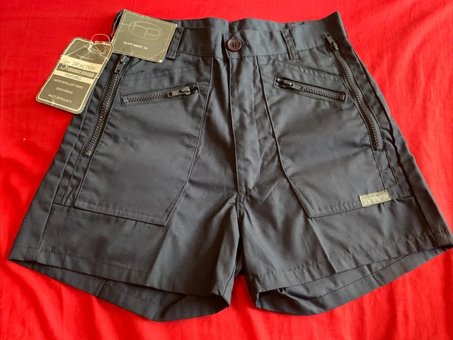 Pantaloncini Pennine Highpoint Bambini Vita 26"" Idrorepellente, Asciugatura Rapida, Marina, Nuovi