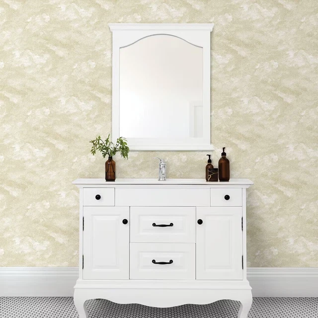 SALE A Street Cream Weave Cloud Luxury Wallpaper FD25712