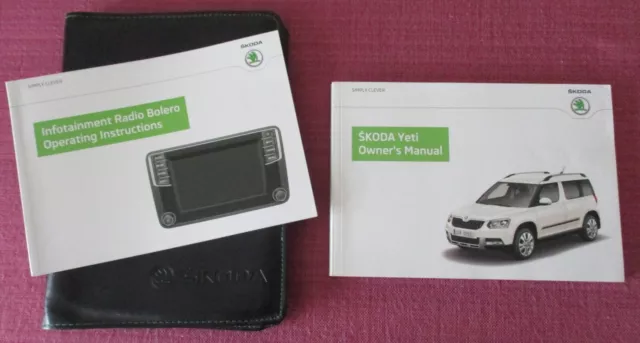 (2014 Print)  Skoda Yeti (2013 - 2017) Owners Manual - User Guide - Handbook.