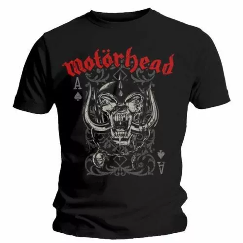 Motorhead 'Playing Card' (Noir) T-Shirt