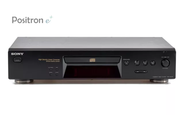 Sony CDP-XE270 Reproductor CD Negro/Toslink/Servicio 1 Año de Garantía [2]